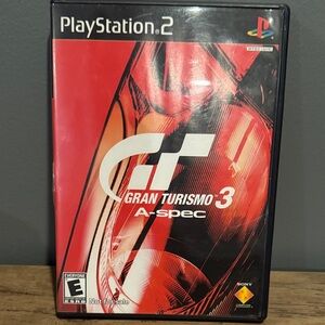 Sony PlayStation 2 Gran Turismo 3 A-spec - Red Cover